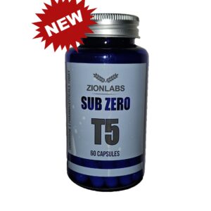 T5 Zion labs sub zero vetverbrander 60 capsules